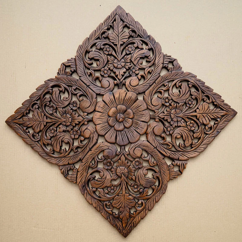 Panneau Mural Lotus Thai - 60 cm